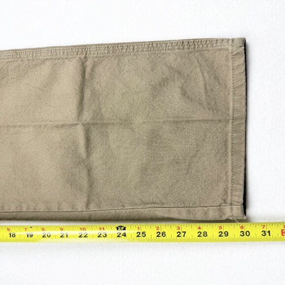 Wrangler Men's Heritage Low Stretch Relaxed Tan Carpenter Pants Size 38x30 NWT - Picture 11 of 11
